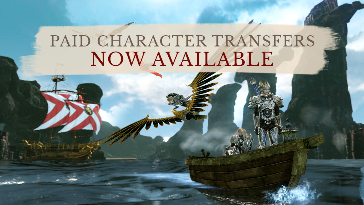 Paid Character Transfers