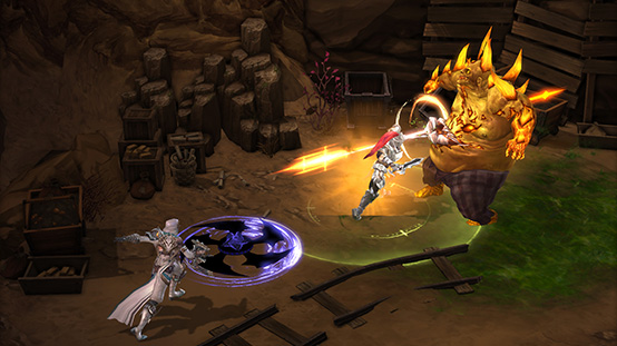 Exciting, Fast-Paced Combat
