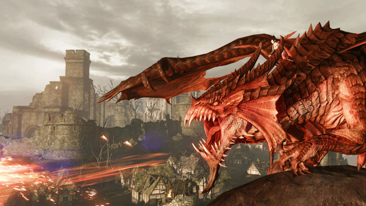 red dragon mount
